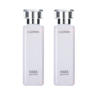 HABA G露化妆水护肤套装（润泽柔肤水180ml*2）补水保湿囤货装