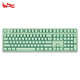 iKBC W210 2.4G无线 机械键盘 （Cherry茶轴、PBT、108键、绿色）