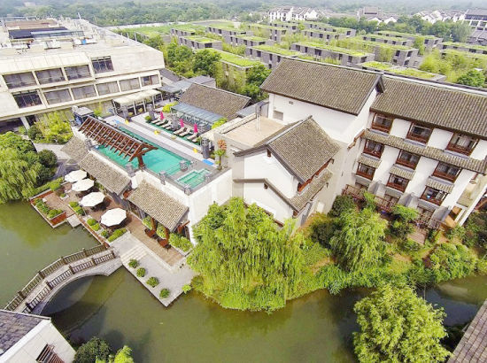 與悅榕莊同享一片濕地，價格只要四分之一！杭州西溪悅椿度假酒店 豪華房1晚（含雙早+旅拍）