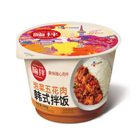 希杰（CJ）嗨拌 泡菜五花肉韩式拌饭 360g *11件