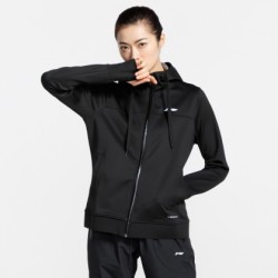 LI-NING 李宁 AWYN014 女士连帽针织外套