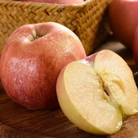 红珍 洛川红富士苹果 净果约 2.5kg *2件