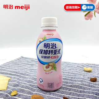 meiji 明治 保加利亚式轻酸奶180g 桃子味/草莓味/清甜原味  6瓶