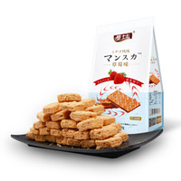 曼士卡 饼干糕点网红办公室小吃早餐 220g *14件