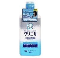 LION 狮王 齿力佳杀菌防蛀漱口水套装450ml*4瓶 清爽型