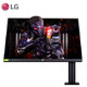 LG 27英寸 NanoIPS屏 1ms（GTG） 2K高分 G-Sync兼容 144Hz Ergo人体工学支架 游戏 电竞 显示器 27GN880 -B