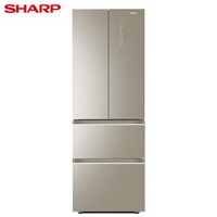 SHARP 夏普 BCD-332WFGE-N 332升 多门冰箱
