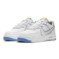 NIKE 耐克 Air Force 1 React 男子运动板鞋 CT1020-100 白蓝 42