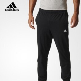 adidas 阿迪达斯 ESS T PANT SJ 男士运动长裤 B47218 黑色 M