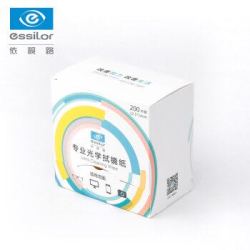 essilor 依视路 擦镜纸 单反镜头镜布清洁纸湿巾 200片屏幕镜头纸 200片装