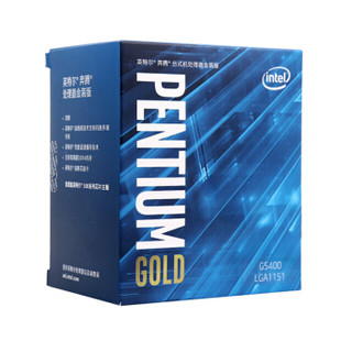 intel 英特尔 Pentium 奔腾 G5400 CPU处理器 3.7GHz