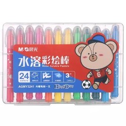 M&G 晨光 AGMY3241 小熊哈里系列 旋转彩绘棒 24色 *3件 +凑单品