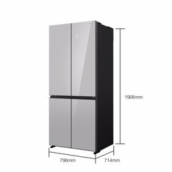Panasonic 松下 NR-ED50CPP-S 变频多门电冰箱