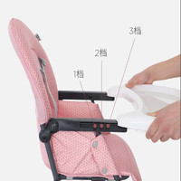 小龙哈彼饼干餐椅好孩子婴儿童宝宝座椅多功能便携折叠餐椅LY277 *3件