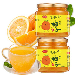 琼皇 蜂蜜柚子茶 500g*2瓶