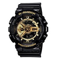 考拉海购黑卡会员：Casio 卡西欧 GA-110GB-1A 黑金男士电子表