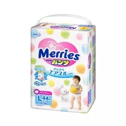 Merries 妙而舒 婴儿纸尿裤 L 44片