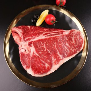 龙江和牛 a3原切t骨牛排400g/盒 谷饲600 天 元盛牛肉 生鲜