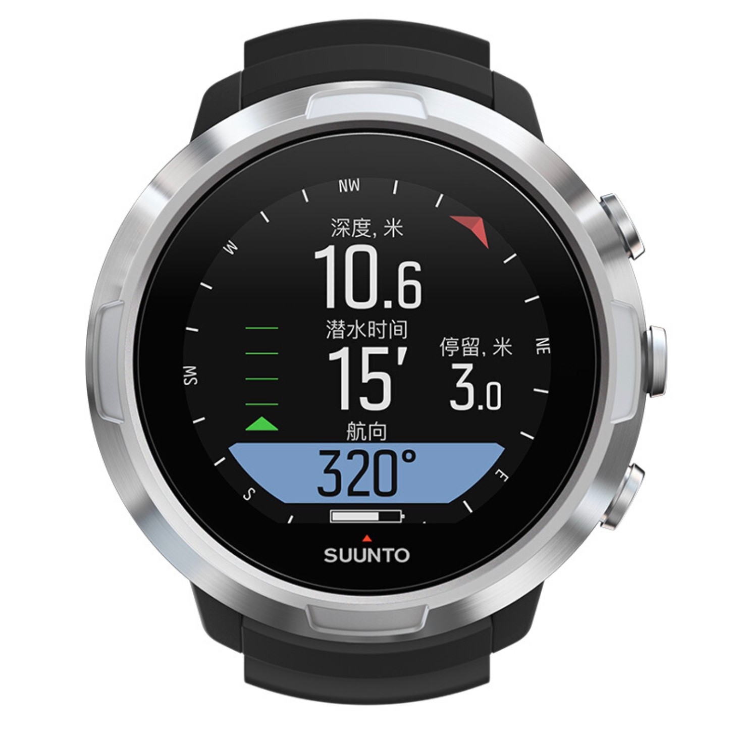 suunto 颂拓 d5 多功能潜水表