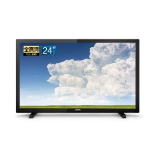 飞利浦(PHILIPS)24PFF5595/T3 24英寸 丰富接口 1080P 电视机/显示器两用 LED全高清液晶电视机