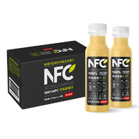 NONGFU SPRING 农夫山泉 NFC果汁饮料 100%NFC苹果香蕉汁300ml*24瓶 整箱装