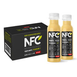 NONGFU SPRING 农夫山泉 NFC果汁饮料 苹果香蕉汁 300ml*24瓶