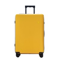 NTNL新品行李箱ins风网红密码旅行箱20小型拉杆箱万向轮轻便皮箱男女24/26寸28寸 灵动黄 26英寸