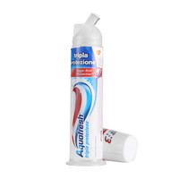 Aquafresh 直立式三色立体牙膏 100ml*8支 *4件