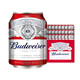 百威（Budweiser） 百威啤酒迷你装255ml*24听 *3件
