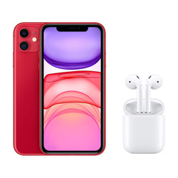Apple iPhone 11 (A2223) 128GB 红色 移动联通电信4G手机 双卡双待