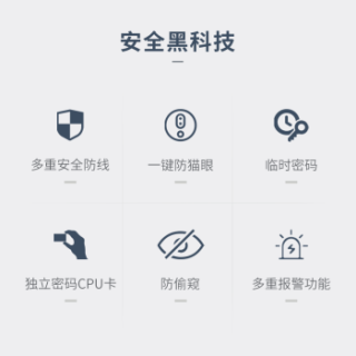 kaadas 凯迪仕 F1 智能门锁