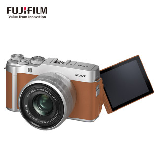 FUJIFILM 富士 X-A7 微单相机 套机 15-45mm 星光棕