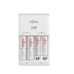Fujitsu 富士通 5号充电电池 4节 充电器套装