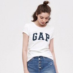 GAP 盖璞 355309 徽标LOGO圆领短袖