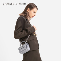 CHARLES & KEITH CK2-50270344 翻盖链条手提单肩包