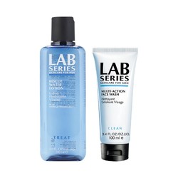  LAB SERIES 朗仕 洁面保湿套装（男士保湿爽肤水 200ml+多功能洁面乳 100ml） *3件