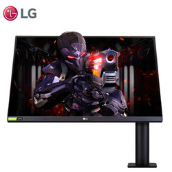 LG UltraGear 27英寸 NanoIPS显示器（2K、HDR10、144Hz、G-Sync）