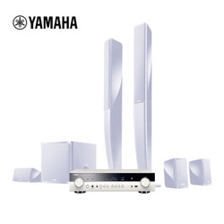 雅马哈（YAMAHA）NS-PA40+RX-S602 5.1家庭影院音响组合系统 支持MusicCast 白色