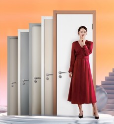 TATA木门 DM001 简约室内门/卧室门 超值款(套色 不含静音)