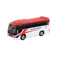 TOMY多美卡仿真合金小汽车模型男孩玩具72号日野BUS巴士824879
