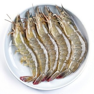 寰球渔市  厄瓜多尔进口白虾4斤盒装 14-17厘米