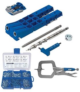 Kreg R3 Master System 带 SK04 口袋孔螺丝入门套件 Jig 320 with Clamp and Screw Kit KPHJ320-KREG_K1