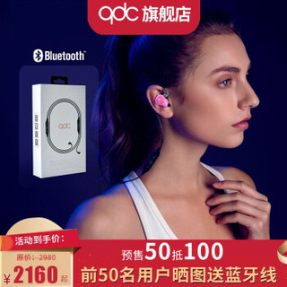 QDC 创造营2020联名款高端动铁耳机入耳式降噪运动耳机 音乐游戏耳机 圈铁结合耳机（现货速发） 素雅白蓝牙版（白）