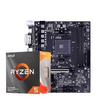 AMD Ryzen 锐龙 R5-3500X 盒装CPU处理器 + Colorful 七彩虹 B450M-HD 主板 套装