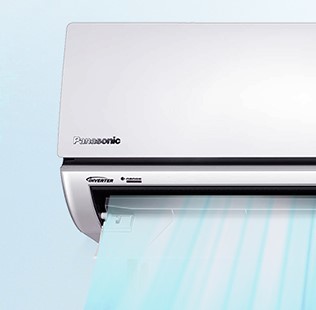 Panasonic 松下 纳诺怡系列 HE13NKN1 大1.5匹 变频 壁挂式空调 白色