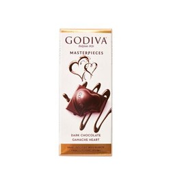 土耳其进口 歌帝梵 (GODIVA) 黑巧巧克力片排块 86g 休闲零食 *2件