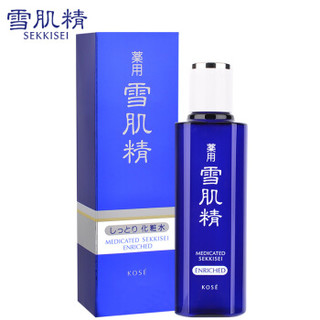 SEKKISEI 雪肌精 化妆水 盈润型 180ml *3件