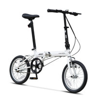 PLUS会员、有券的上：DAHON 大行 YUKI KT610 16寸 超轻折叠自行车