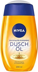 Nivea 妮维雅 天然沐浴油，2件装（2 x 200毫升），天然油温和清洁干性皮肤
