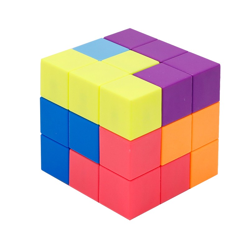 DALA 达拉 磁力魔方积木  马卡龙色